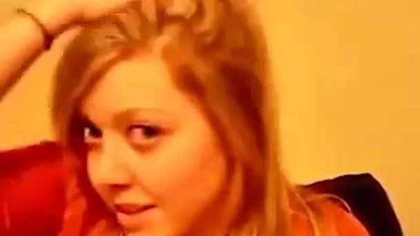 Pounding kinky and sexy blonde bitch in a doggy position