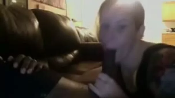 Kinky slut asks me to record her sucking my hard dick