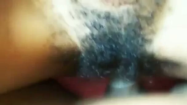 My slim wifey gets her hairy pussy nailed with my hard dick