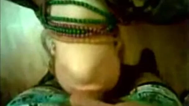 Used amateur brunette bitch greedily sucked fat prick of my lewd buddy