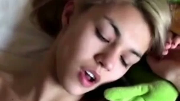 Amazing toy addicted blonde girlie of mine gives me a tender blowjob