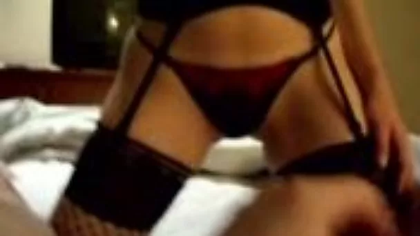 Svelte amateur black haired Argentinian whorish chick is fucked by her BF