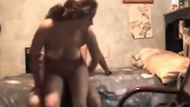 My slutty dark haired GF goes crazy when she rides my dick on top