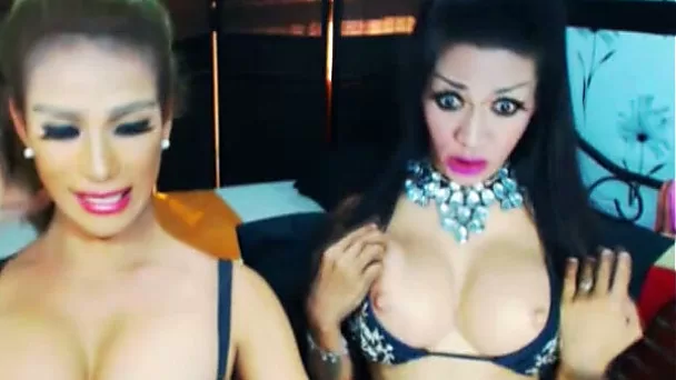 Busty Shemale Drills Her Roommate's Ass Good