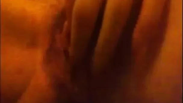 Just watch me teasing my sweet shaved juicy pussy with fingers only