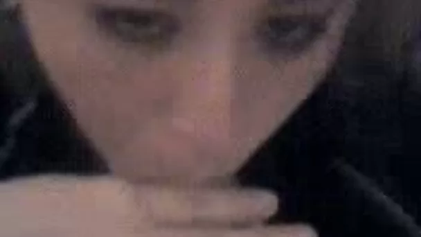 Student chick from Mexico gives me great blowjob