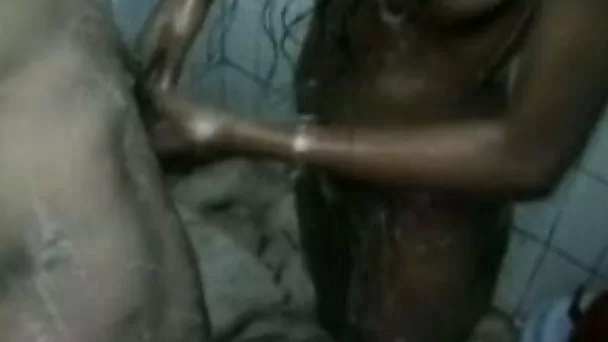 Having shower time with an amateur sexy Indian hooker