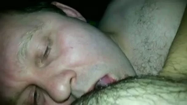 My hubby just can't miss a chance to tease me with a nice cunnilingus