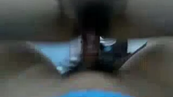 Kinky amateur Thai coed girl got her rather hairy pussy poked properly