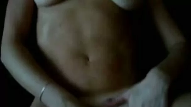 Saggy boobed ex wife fingering her pussy in front of me
