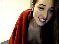 My beautiful girl stripping for me on webcam. Oh she's so hot!