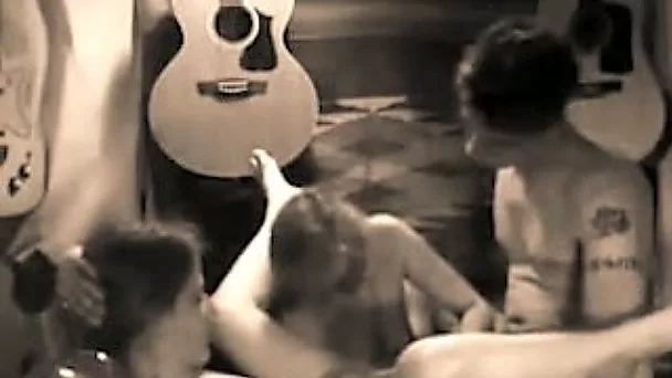My boyfriend fucks my friend in a missionary position while I watch