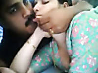 Indian busty amateur young wife shown and groped on webcam