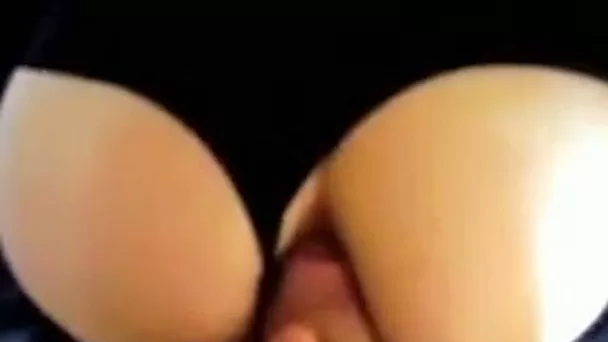 Fucking my wife in her tight beautiful ass in a doggy position