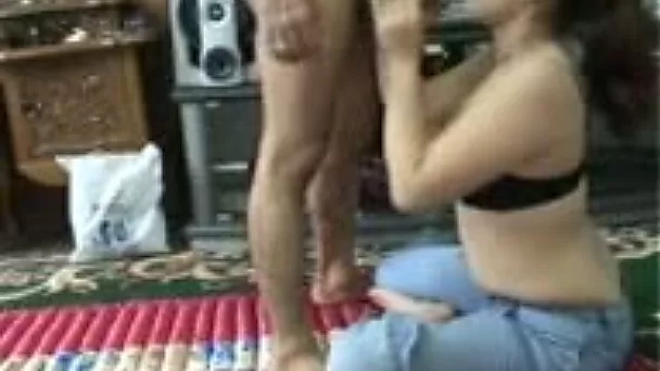 Naughty bitch sucks me deepthroat before I fuck her cunt in a missionary position