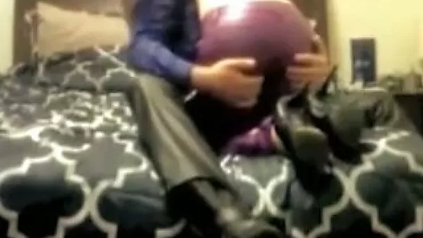 Skanky blonde chick gives me head and then I fuck her hard in a doggy position