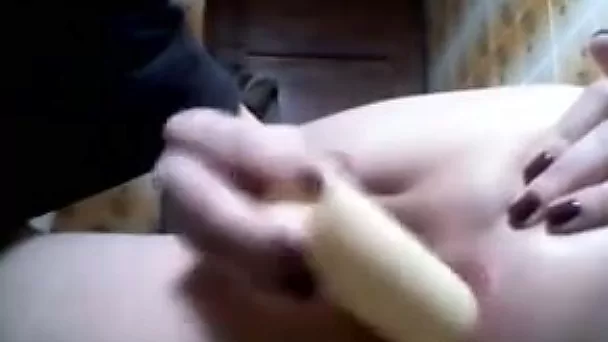 I can't find my sex toys so I stuff both my holes with a lotion bottle