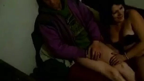 Incredibly nasty mature bitch makes me fuck her in bed