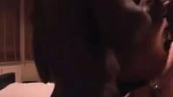 My dissolute wife fucks horny black dude when I'm at work