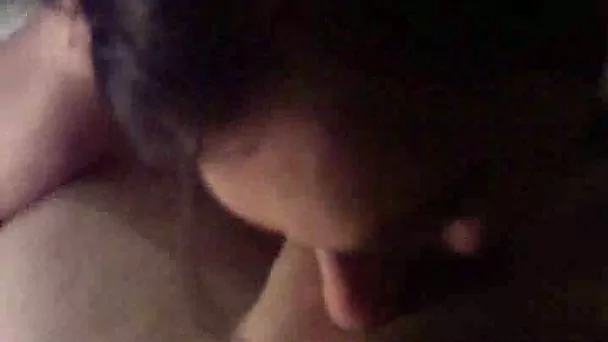 Slutty Latina wifey blows my fat uncut dick with passion