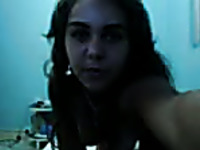 Sunburned webcam Latina teen masturbates her teeny cunt