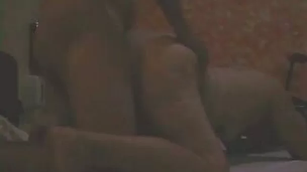 Midnight doggystyle fucking my curvy Colombian wife