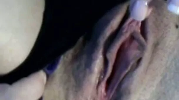 I love to finger and rub my soaking meaty pussy