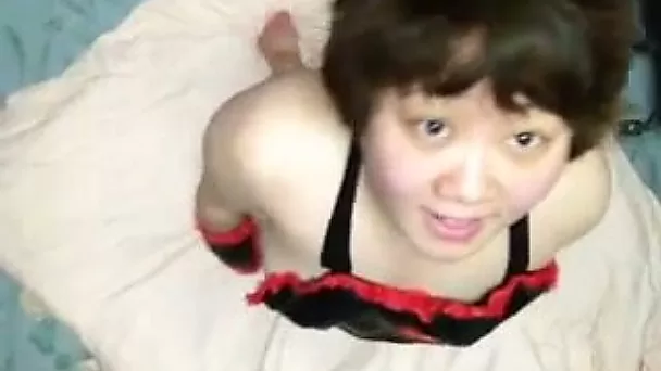 Zealous short haired amateur nympho flashed her tits and ass