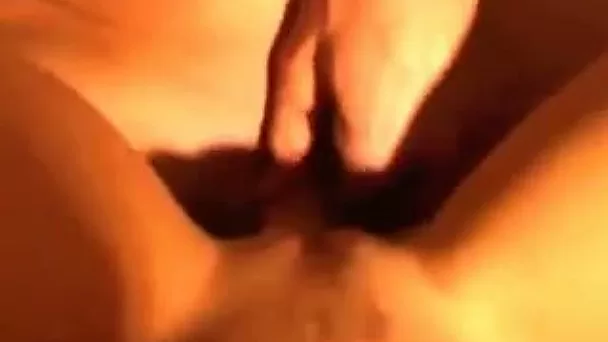 My boyfriend gets all sweaty while fucking my wet pussy missionary
