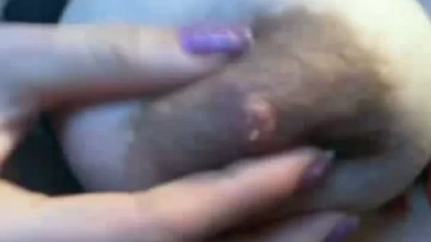 Amazing webcam sexy lady played with her giant sexy boobies