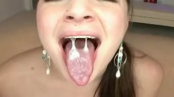 Happy ex-GF of my neighbor provided his dick with BJ once again