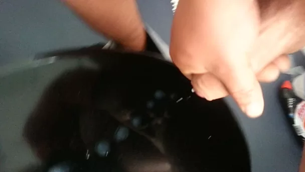 I cannot deny the urge between my legs so I have to masturbate