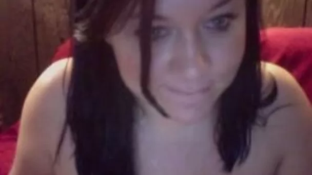 My lovely girlfriend is playing with pussy on a web camera
