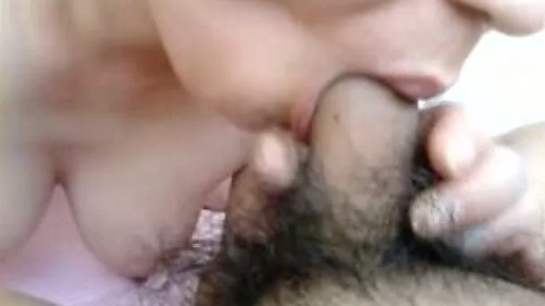 Horny Korean girlfriend sucking my big dick deepthroat