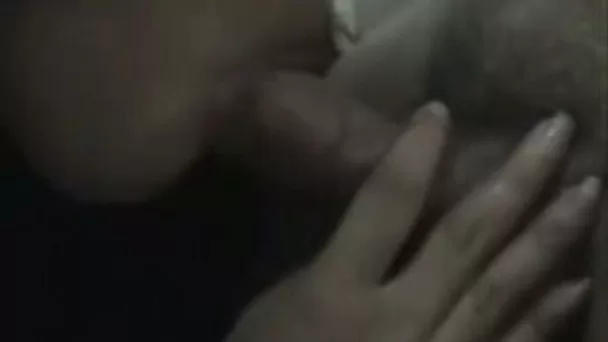 Sweet Asian Gf sucks my hard dick and I cum on her face