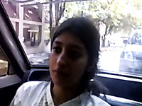 Unforgettable sex in the car with nasty chick