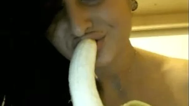 The most exciting eating banana video I have ever seen