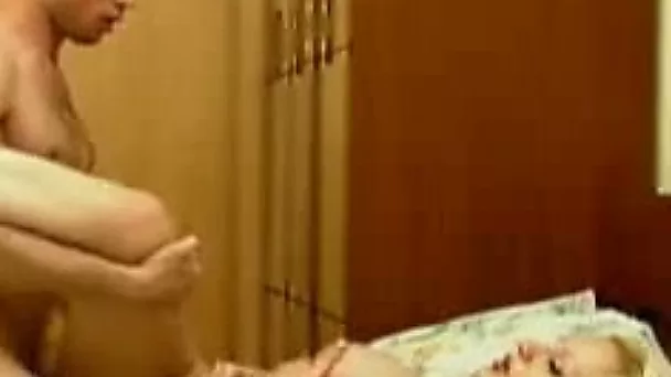 Delectable blonde beauty gets shagged missionary style