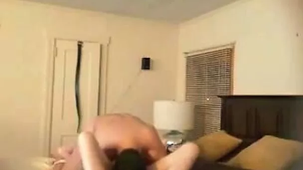 My buddy fucked his new girlfriend's wet pussy from behind really hard
