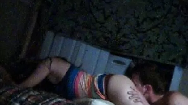 Riding my man's hard dick after he fucked me in a doggy position