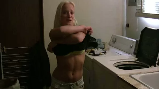 Dude loves filming his blonde amateur milf girlfriend