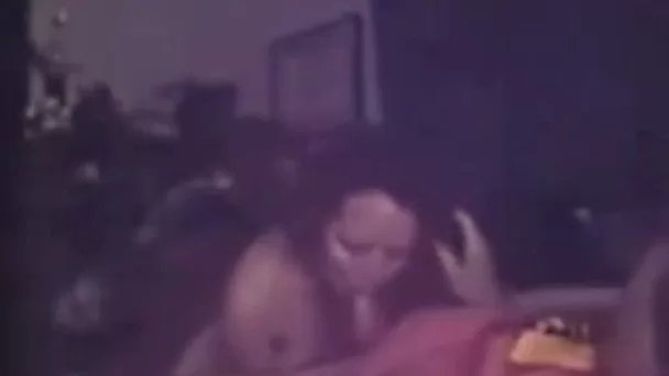 Pallid and bosomy black head was riding my buddy after sucking him nice