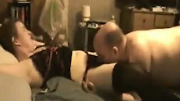 Lustful seductive amateur wife of my buddy lured him for nice evening sex