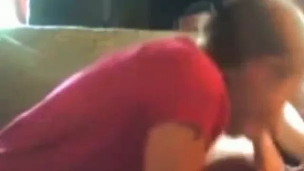 Cute and pretty gal of my buddy can not stop sucking his lollicock