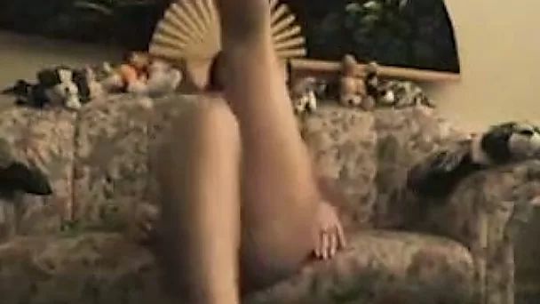 Torrid amateur brunette wife of my buddy stripped before masturbation