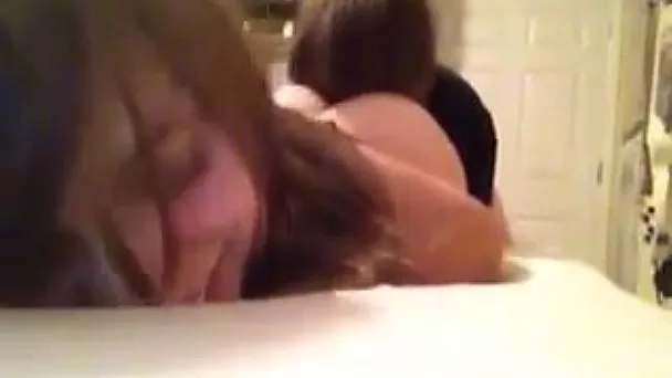 Dark haired emotionally hot gal was teased by her webcam BF