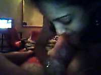 My horny Indian teen girlfriend gives me head on the POV