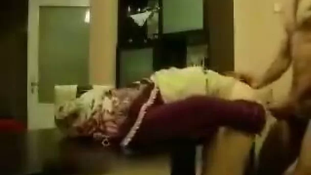 Petite Arabian 18 yo wife in hijab gets fucked doggystyle