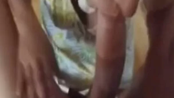 Busty French lover sucking my dick deepthroat in POV