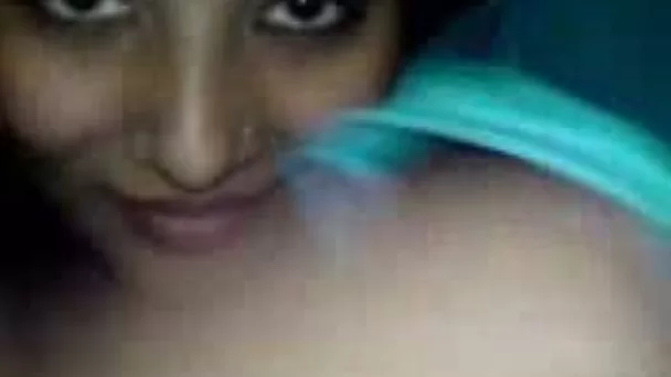 Sexalicious Bangladeshi girl playing with her titties